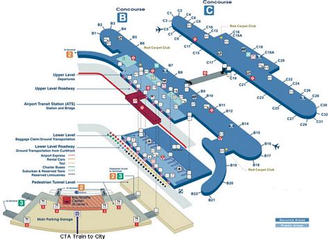 Newark Airport Terminal B Map Maping Resources