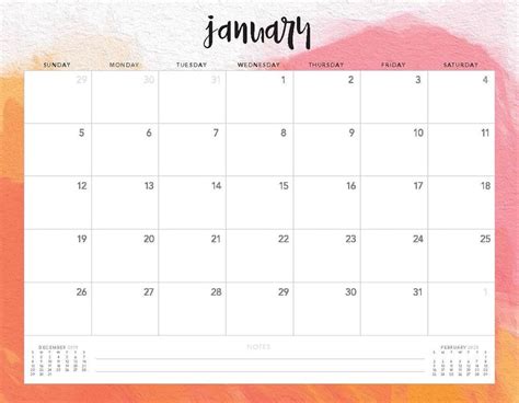 Tampons will be sent in the mail absolutely free*. Take Kid Friendly Printable 2020 Calenders | Calendar ...