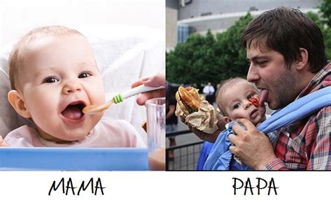 18 Funny Kids Photos Shows How Mother And Father Treat Childs Mom Vs