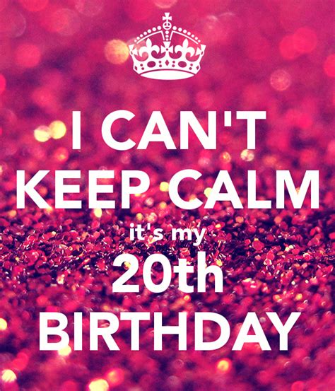 Its My 20th Birthday Quotes Shortquotescc