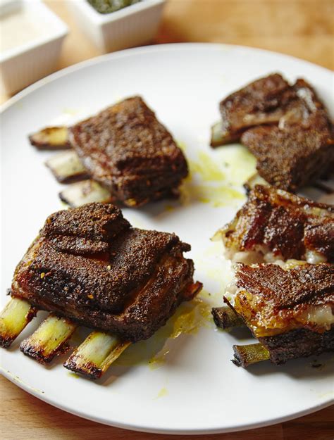 The smaller size of riblets make them perfect for weeknight cooking. Slow Roasted-Lamb Riblets - Jamie Geller