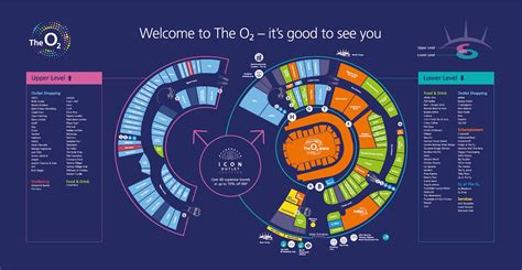 O2 Arena Floor Plan