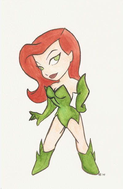 Pin By Layla Stolz On Poison Ivy Chibi Drawings Easy Drawings