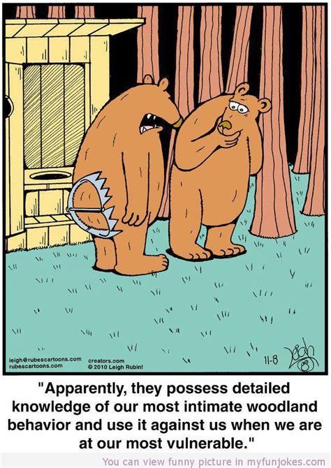 Cartoon I Now Know Bears Humor Blogs Other Funny Cartoon I Now Know