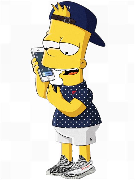 9:51 manual de um desenhista recommended for you. Bart Simpson iPhone Yeezy Simpsons Rich Supreme Money...