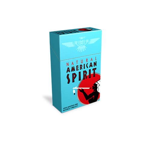 American Spirit Cigarettes American Spirit Box Blue