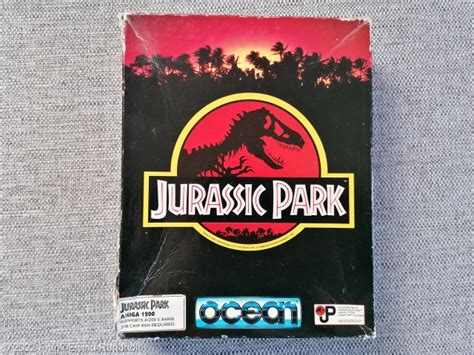 Jurassic Park Amiga 1200 1993 Retrospilling No
