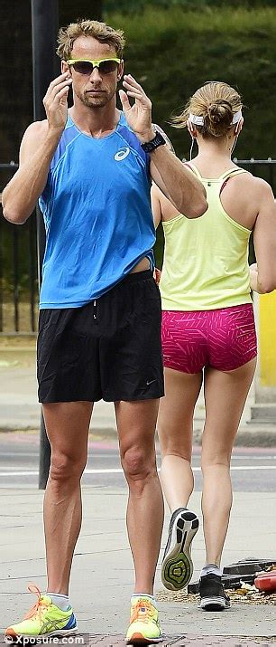 Jessica Michibata Displays Her Toned Legs In Barely There Hotpants As She And Husband Jenson