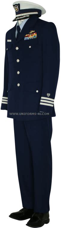 Us Coast Guard Auxiliary Mens Service Dress Blue Coat