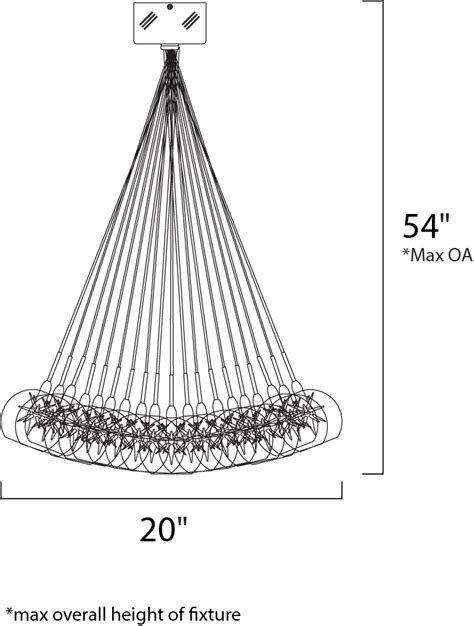 Starburst 19 Light Pendant Multi Light Pendant Maxim Lighting