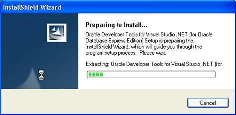The tool is sometimes distributed under different names, such as installshield 2012. 2 Installing Oracle Developer Tools