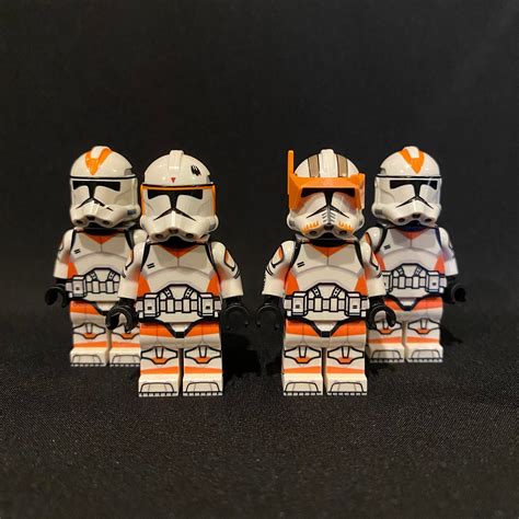 212th Attack Battalion Custom Lego Star Wars Clone Troopers Etsy