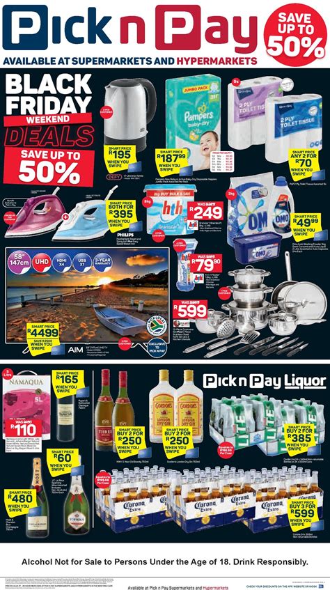 Updated 2020 Pick N Pay Black Friday Deals Western Cape