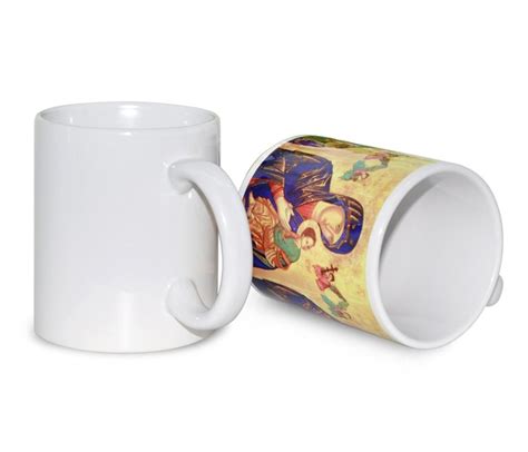 White Ceramic Sublimation Blank Mug 11oz At Rs 45piece In Indore Id 20815131791