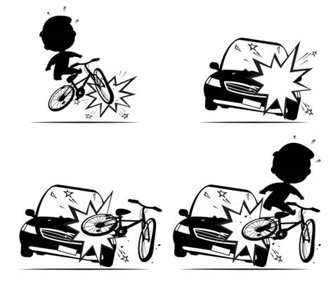 Boy Falling Off Bike Illustrations Royalty Free Vector Graphics And Clip