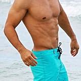 Shirtless Mario Lopez With Wife In Miami Beach Pictures Popsugar Celebrity