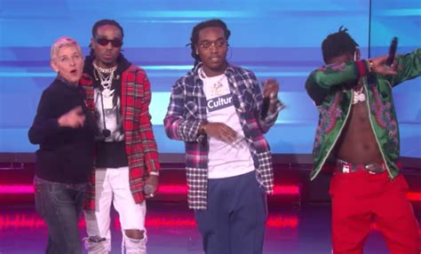 Watch Migos Perform “bad And Boujee” On Ellen Spin