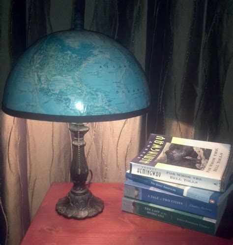 Globe Desk Lamp Had To Make One Of These For Myself I Think It Turned