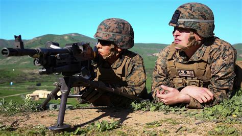 35 Machine Gunners Refresh Their Skills United States Marine Corps