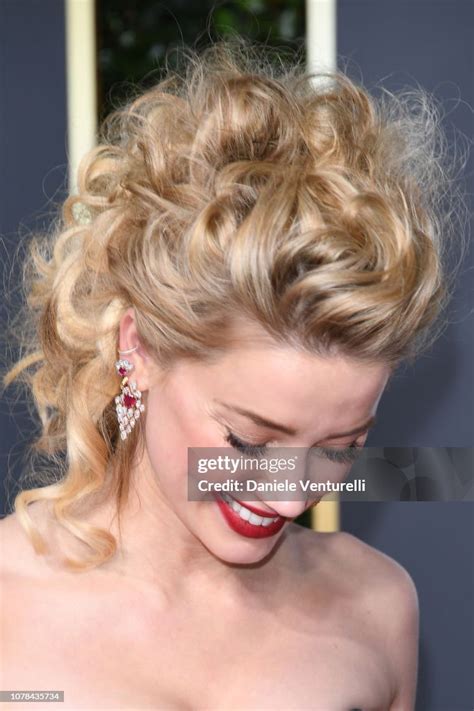 Amber Heard Attends The 76th Annual Golden Globe Awards At The News