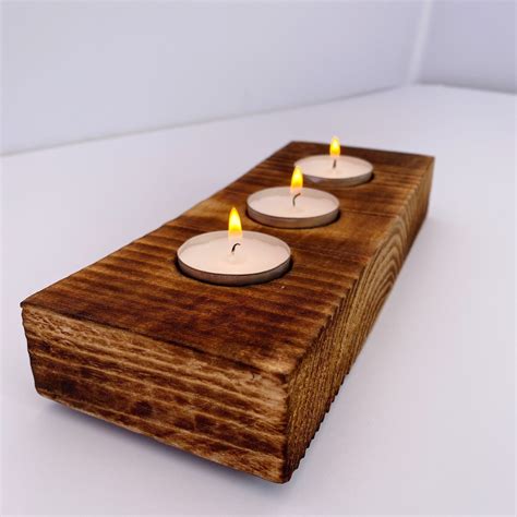 Tealight Holder Candle Holder Tealights Included Etsy