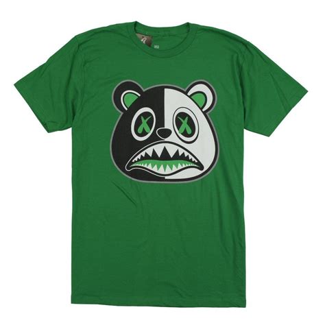 Baws Bear T Shirts Money Scar Baws K Green Memphis Urban Wear