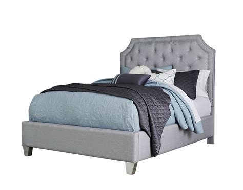 Choosing contemporary bedroom furniture indoor outdoor decor. Standard Furniture Windsor Queen Upholstered Bed in Silver ...