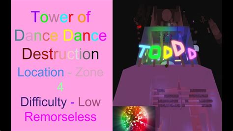 (JToH Guide) Tower of Dance Dance Destruction - YouTube