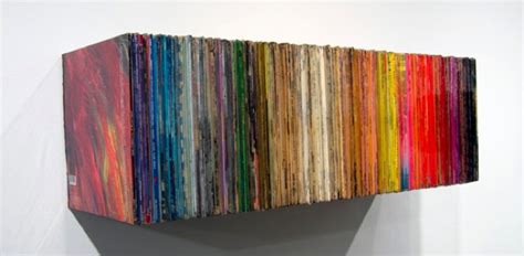 How to create a vinyl record wall. Record storage as art | Boing Boing