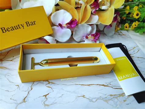 24k Gold Beauty Bar For Anti Aging And Face Firming Glossnglitters