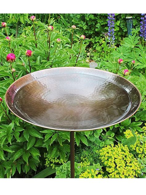 Maybe you would like to learn more about one of these? Achla Designs Burnt Copper Birdbath with Stake | Gardeners ...