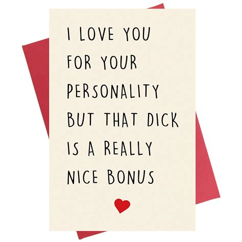 Buy Naughty Anniversary Card Funny Rude Birthday Greeting Card For Husband Babefriend Him Fiance