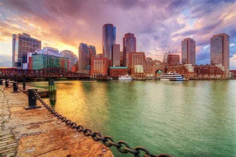 City Of Boston Massachusetts 4k Ultra Hd Wallpaper Things To See In