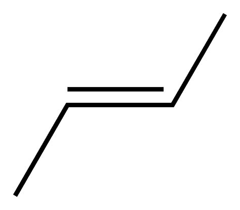 Groups of the addened bond form opposite faces of the double bond). Fichier:Trans-but-2-ene-2D-skeletal.png — Wikipédia
