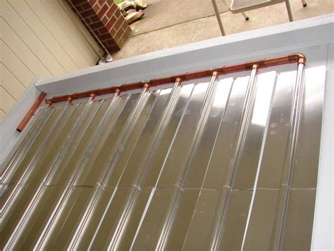 They call the tubing 1/2″ but the actual internal diameter of the tubing is 3/5″ (.6 inches). A Simple DIY Thermosyphon Solar Water Heating System