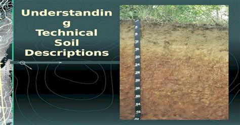 Understanding Technical Soil Descriptions Ppt Powerpoint