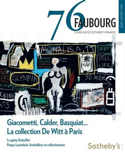 DÃcouvrez le Faubourg la revue de Sotheby s France