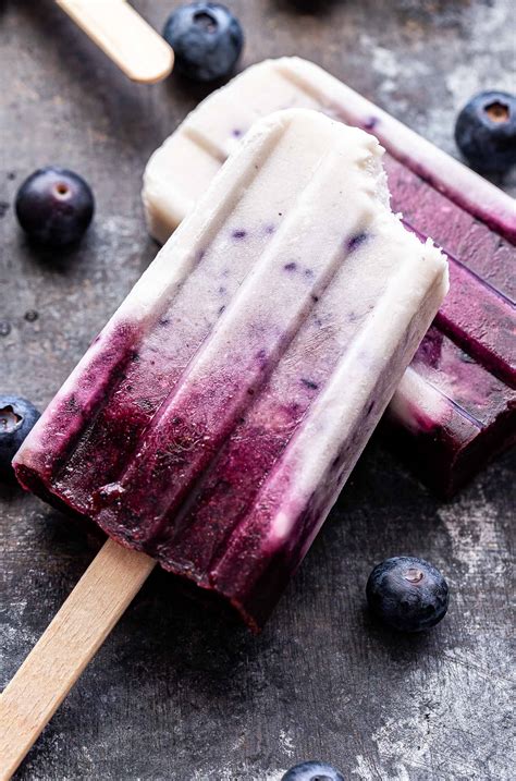 Blueberry Coconut Popsicles Recipe Runner