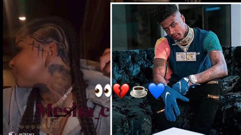 Chriseanrock Tattoos Bald Spot😳blueface Threatens To Expose The