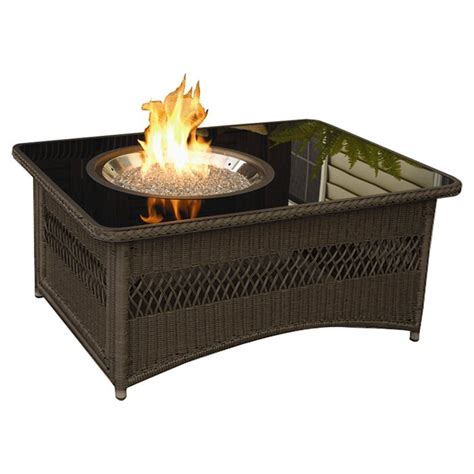 The Outdoor Greatroom Company Naples Coffee Table With Fire Pit And Reviews Wayfair