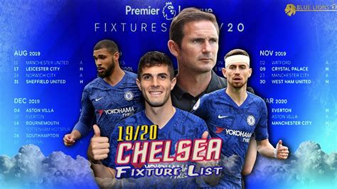 This wallpaper was upload at june 25, 2020 upload by tristan r. Chelsea's Premier League Fixtures 2019/20 - IS NEXT YEAR A ...