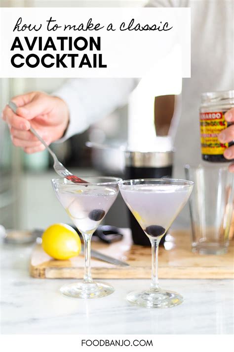 Some recipes omit the crème de violette. Aviation Cocktail | Recipe in 2020 | Aviation cocktail ...