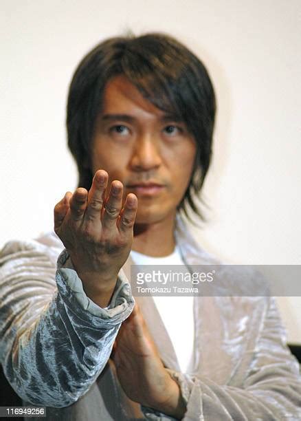 Stephen Chow Promotes Kung Fu Hustle Photos And Premium High Res