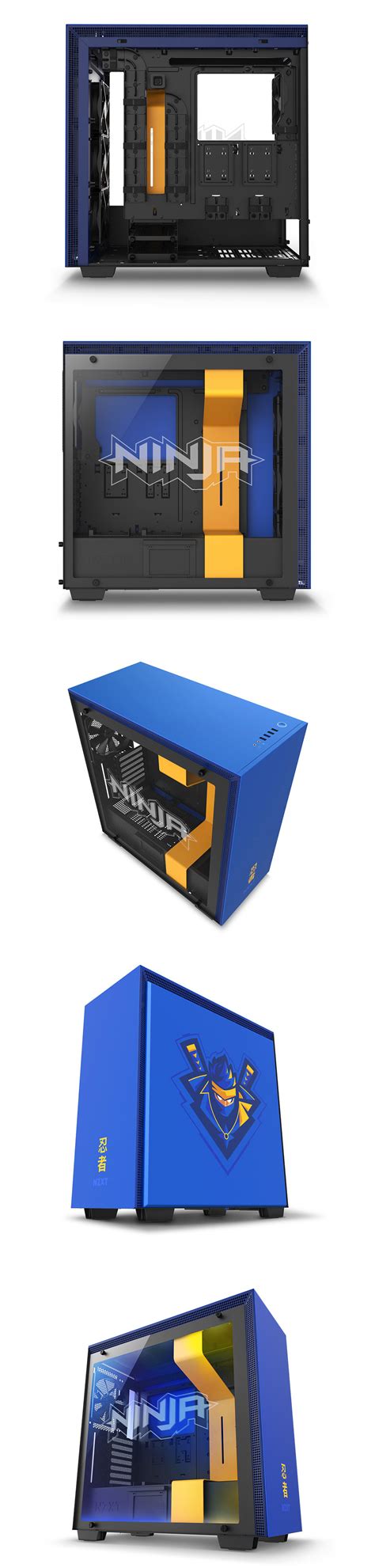 Buy Nzxt H700i Smart Case Ninja Special Edition Ca H700w Nj Pc Case
