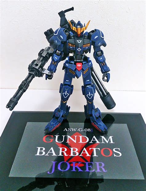Gundam Guy Hg 1144 Gundam Barbatos Joker Customized Build