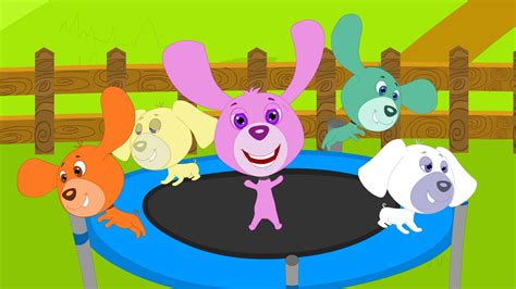 No more monkeys jumping on the bed. Five Little Puppies - Popular #NurseryRhymes Collection I #ChildrenSongs I Kids Videos - YouTube
