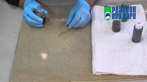 To clean and protect the carpet, vacuum the entrance areas and the places with high traffic dirt twice a week and vacuum the rest of the carpet at least once in a week. How to Repair Bleach Stains in Carpet - YouTube