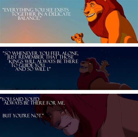 Sad Lion King Quotes Quotesgram
