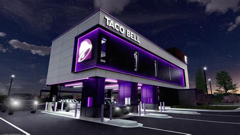 Taco Bell Of The Future New 4 Lane Drive Thru Concept Restaurant Opens