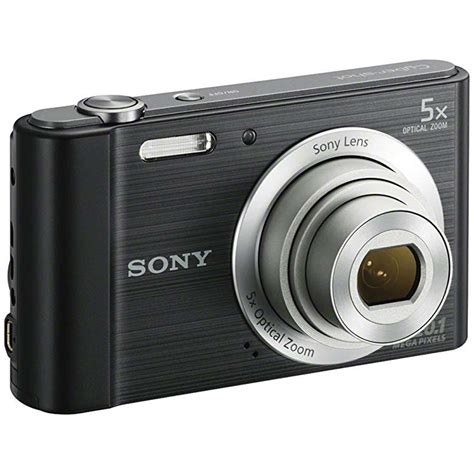 Sony Dscw800bceh Digital Compact Camera 201 Mp 5x Zoom 27 Lcd